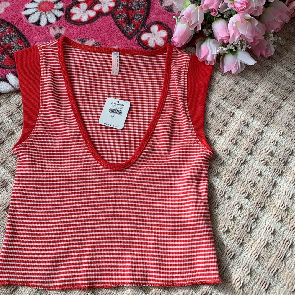 Free people XS cropped tank